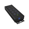 Raidsonic | 7-port Industrial hub | IB-HUB1703-QC3 | USB Type-A