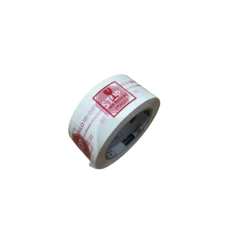 BSTech tape adhesive with print 48x100m "Careful glass"