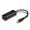AXAGON ADE-SRC USB-C 3.2 Gen 1 - Gigabit Ethernet adapter, auto install, BLACK