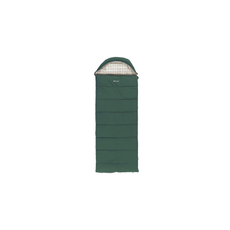 Outwell Camper Prime Sleeping Bag, Left zipper, Green