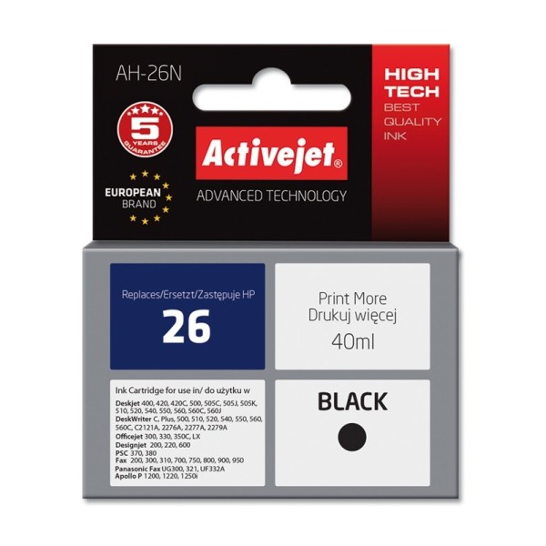 Activejet AH-26N Ink cartridge (replacement for ...