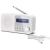 Sharp DR-P420(WH) Tokyo Portable Digital Radio, FM/DAB/DAB+, Bluetooth 5.0, USB or Battery Powered, Snowy White | Sharp | Tokyo Portable Digital Radio | DR-P420(WH) | White | USB port | Bluetooth | FM radio | Headphone out