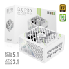 Gamemax Power Supply, 80 PLUS, Gold | GX PRO 1250G WH | 1250 W
