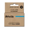 Actis KC-526C Ink Cartridge (replacement for Canon CLI-526C; Standard; 10 ml; cyan)