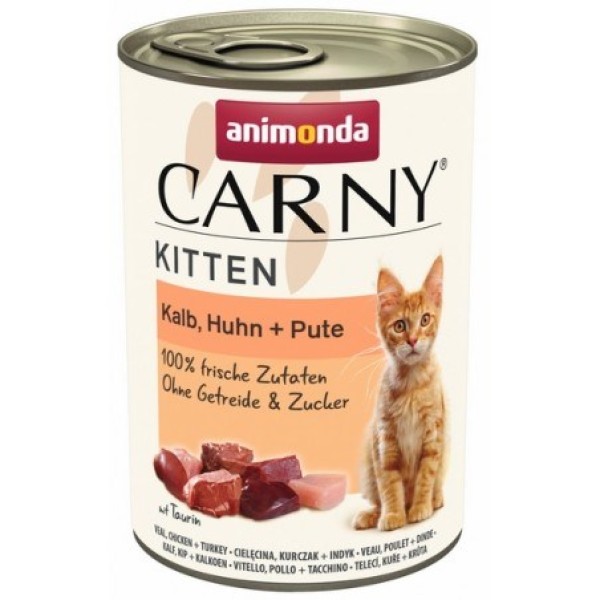 ANIMONDA Carny Kitten Veal Chicken Turkey ...