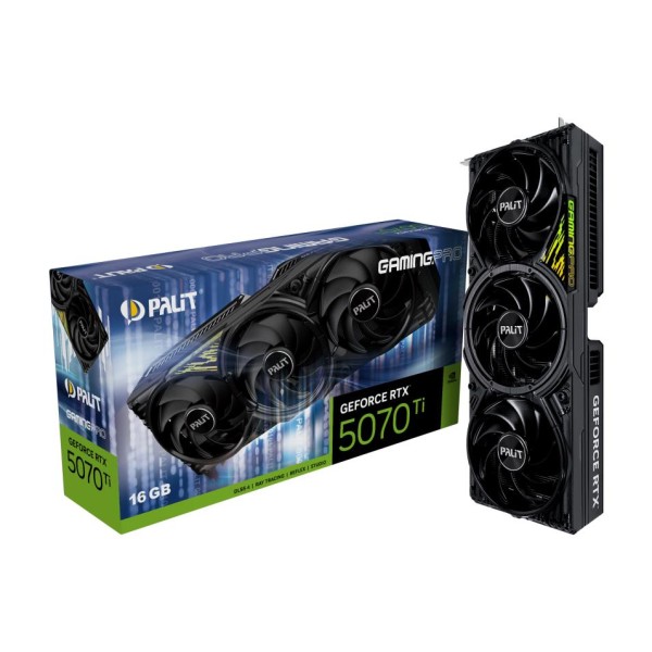 Graphics Card|PALIT|NVIDIA GeForce RTX 5070 Ti|16 ...