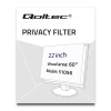 Qoltec 51056 display privacy filters 55.9 cm (22")