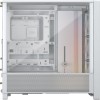 Corsair PC Case | Frame 4000D RS ARGB Modular | White | Mid-Tower | Power supply included No
