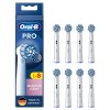 Oral-B Pro Sensitive Clean Replaceable Toothbrush Heads | Heads | For adults | Number of brush heads included 8 | White