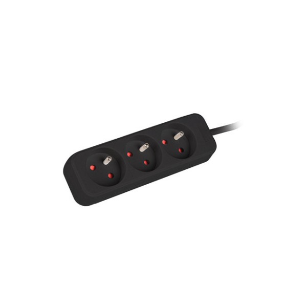 Lanberg Cable Power Strip, 3X French ...
