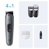 Braun 4-in-1 Grooming Kit | All-in-One Series 3 AIO3500 | Cordless | Number of length steps 14 | Black