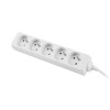 LANBERG POWER STRIP 1.5M WHITE, 5X 230V PL