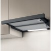 Elica | Hood | ELITE14 LUX BL/A/60 | Telescopic | Energy efficiency class D | Width 60 cm | 368 m³/h | Push buttons | LED | Black