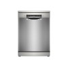 Dishwasher | SMS4EMI06E | Free standing | Width 60 cm | Number of place settings 14 | Number of programs 6 | Energy efficiency class B | Display | AquaStop function | Silver inox