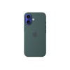 Apple iPhone 16 Silicone Case with MagSafe - Lake Green | Apple