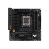 Asus | TUF GAMING B650M-PLUS WIFI | Processor family AMD | Processor socket AM5 | DDR5 DIMM | Memory slots 4 | Supported hard disk drive interfaces 	SATA, M.2 | Number of SATA connectors 4 | Chipset AMD B650 | micro-ATX