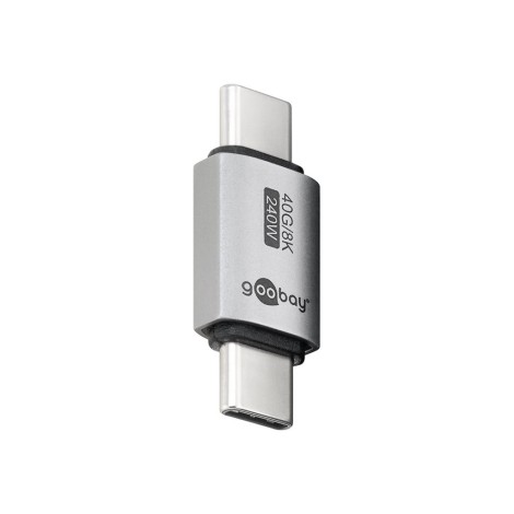 Goobay 74448 USB-C™ Adapter Straight, USB4™ | Goobay