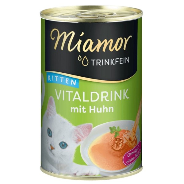 MIAMOR Trinkfein Kitten Vitaldrink with chicken ...