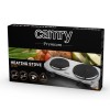 Camry | CR 6511 | Number of burners/cooking zones 2 | Rotary knobs | Stainless steel | Electric