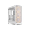Fractal Design Meshify 3 | White RGB TG Clear Tint | Mid-Tower | Power supply included No | ATX