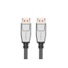 Lanberg DisplayPort M/M Cable 20 PIN V1.4 1M 8K 60HZ Black | Lanberg