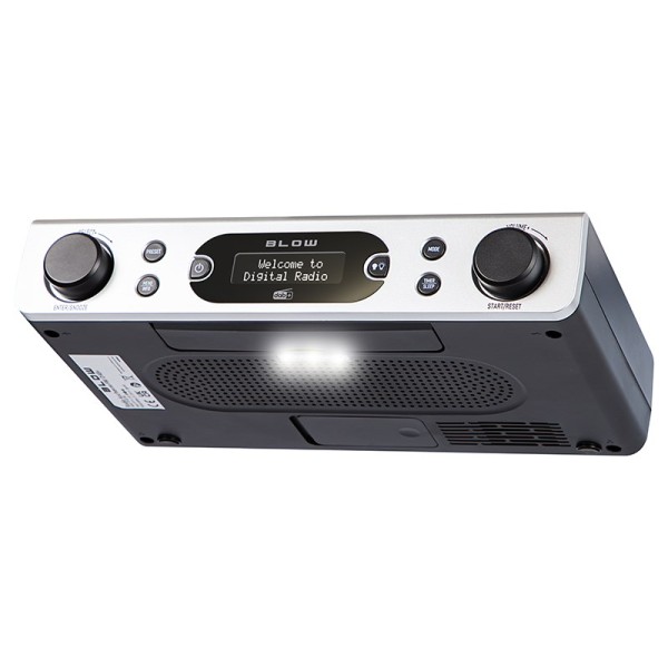 FM/DAB+ BLOW RK2 kitchen radio, silver