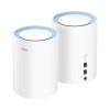 Cudy M1200 2-pack Dual-band (2.4 GHz / 5 GHz) Wi-Fi 5 (802.11ac) White 1 Internal