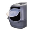 DIAMENTIQ BAYA anthracite -  cat litter box - 55,5 x 40 x 38,7 cm