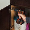 Black & Decker BDCDC18KB-QW drill Keyless Black, Orange