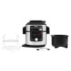 Ninja OL750EU multi cooker 7.5 L 1760 W Black, Stainless steel