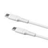 Fixed | Liquid Silicone Cable USB-C/USB-C, 2m, 60W | FIXDLS-CC2-WH