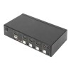 DIGITUS KVM Switch 2x1 HDMI 4-Port