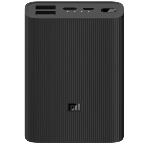 Xiaomi | Mi Power Bank | 3 Ultra Compact | 10000 mAh | USB-A, USB-C | Black