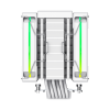Gamemax | CPU Air cooler | SIGMA 620 LCD | White