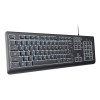 Trust Primo Beleuchtete keyboard Home/Office USB QWERTY US English Black