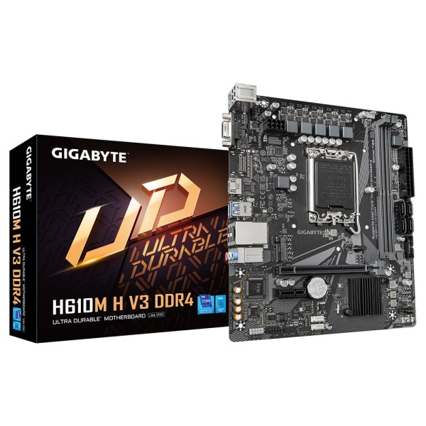 Gigabyte H610M H V3 DDR4 Motherboard ...