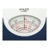 Adler | Mechanical bathroom scale | AD 8151b | Maximum weight (capacity) 130 kg | Accuracy 1000 g | Blue/White