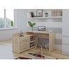 Topeshop DANY SONOMA KPL computer desk Oak colour