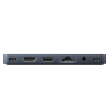 Hyper | HyperDrive Dual USB-C TB Compatible 7-in-2 Hub with universal USB-C ext Adaptor for MacBook Air/Pro 2016-2020 | Ethernet LAN (RJ-45) ports 1 | HDMI ports quantity 1