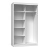 Topeshop IGA 120 BIEL B KPL bedroom wardrobe/closet 7 shelves 2 door(s) White