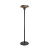 TunaBone | Electric Standing Infrared Patio Heater | TB2068S-01 | Patio heater | 2000 W | Number of power levels 3 | Suitable for rooms up to 20 m² | Black | IP45