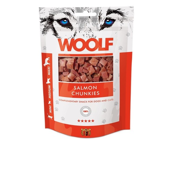 WOOLF Salmon Chunkies - dog and ...