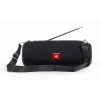 Gembird SPK-BT-17 portable Bluetooth speaker with FM-radio, black