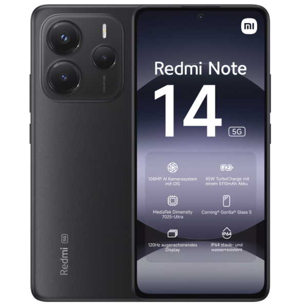 Xiaomi Redmi Note 14 | Midnight ...