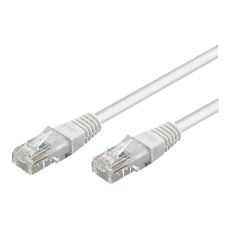 Patch Cable | 68637 CAT 6 U/UTP | PVC AWG 24/7 | Cable length: 5 m | White