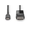 DIGITUS USB Type-C <=> DisplayPort Bi-Directional Adapter Cable, 2 m | Digitus
