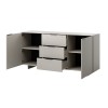 Cama 2D3S ALMA chest of drawers 180x41.5xH90 cashmere