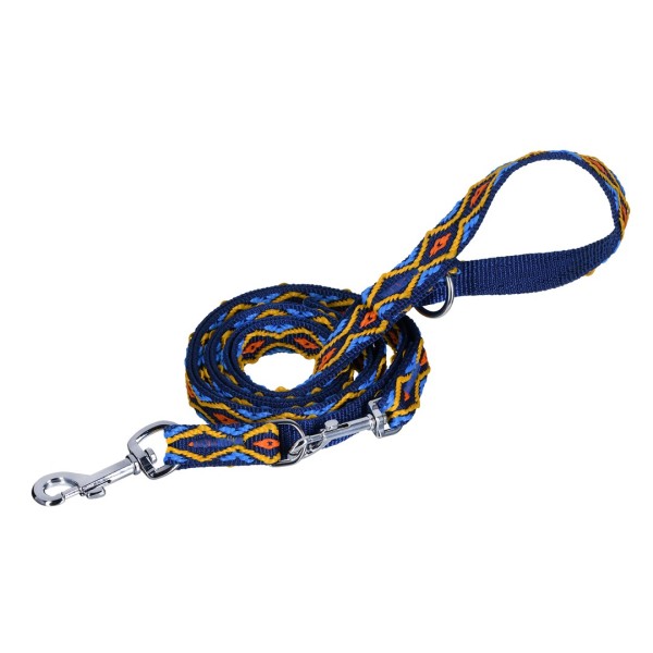 DINGO Winnetou Blue Adjustable Dog Leash ...