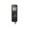Sony | ICD-PX370 | Black | Monaural | MP3 playback | MP3 | 9540 min | Mono Digital Voice Recorder with Built-in USB