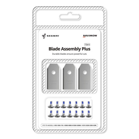 Segway Navimow Robot Lawn Mower Blade Assembly, 12 pcs